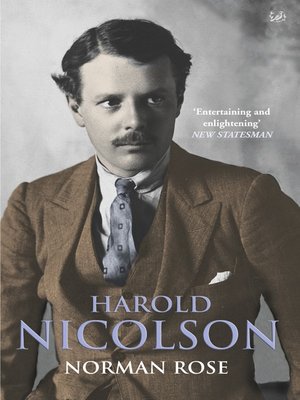 cover image of Harold Nicolson